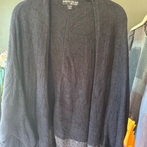 Barefoot Dreams CozyChic Lite Cardigan in Dark Gray